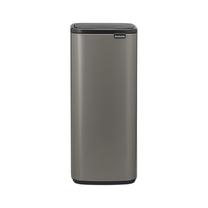 Šiukšliadėžė Brabantia Bo Touch, platina sp., 30 l, 65.4 cm x 28.7 cm
