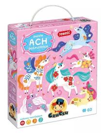 Пазл CzuCzu Ah Unicorns 2405, 32 см x 66 см, 60 шт., многоцветный