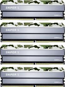 Operatyvioji atmintis (RAM) G.SKILL Sniper X Classic Camo F4-3000C16Q-64GSXFB, DDR4, 64 GB, 3000 MHz