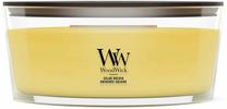 Свеча, ароматическая WoodWick Solar Orchid, 40 - 65 час, 453 г, желтый цв.