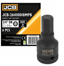 Smūginė galvutė JCB 26410018MPB, 85 mm, 18 mm, 3/4"