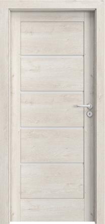 Vidaus durų varčia Domoletti Verte Home G4 Verte Home G4, kairinės, skandinaviško ąžuolo sp., 203 x 84.4 x 4 cm