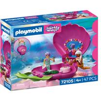Конструктор Playmobil Fantasy & Magic Mermaid Shell Bag 72105, 47 шт., многоцветный