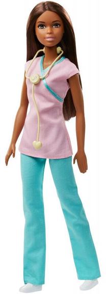 Lėlė Mattel Barbie You Can be Anything - African American Nurse, 29 cm