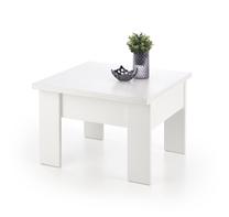 Kavos staliukas Serafin, balta sp., 80 - 160 cm x 80 cm x 53 - 79 cm