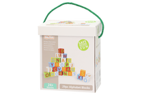 Деревянный кирпич Edu Fun Toys Alphabet 630231