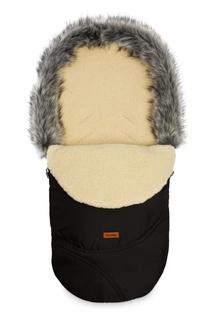 Žieminis miegmaišis kūdikiui Sensillo Eskimo Eskimo, juoda sp., 100 cm x 46 cm