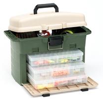 Makšķerēšanas kaste Jaxon RH-305 6225f4, 45 cm, 45 x 25 x 33 cm, bēša krās./zaļa krās., 4 gab.