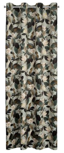 Naktinė užuolaida ZKYV-01, alyvuogių žalia sp./smėlio sp., 140 cm x 250 cm