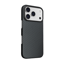 Telefono dėklas Swissten MagCarbon, juoda sp., Apple