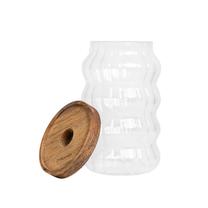Lielapjoma produktu konteiners Homla Valovit 240962, 0.83 l, caurspīdīga krās./brūna krās.