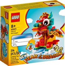 Конструктор LEGO® Seasonal Year of the Dragon 40611, 214 шт.