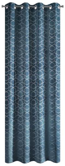 Naktinė užuolaida ZKEW-05, tamsiai mėlyna sp., 135 cm x 250 cm