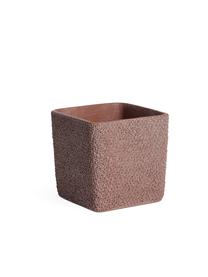 Gėlių vazonas Domoletti BTP07F, cementas, Ø 19 cm, raudona sp.