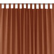 Nakts aizkari Homede Milana, oranža krās., 560 cm x 225 cm