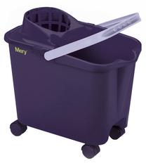 Grīdas mazgāšanas spainis Mery 05032539, 14 l, violeta krās.