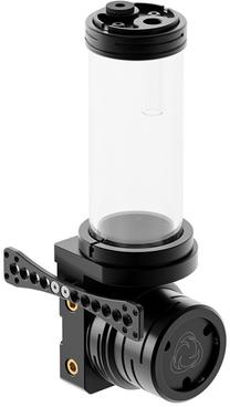 Vandens blokas Singularity Computers Protium 2.0 ARGB 150 D5 Pumpless Reservoir Combo - Acetal, black, 9 cm, skaidri sp./juoda sp.