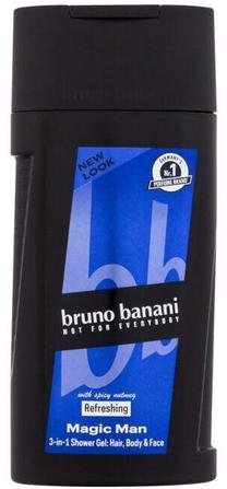 Kūno prausimosi želė vyrams Bruno Banani Magic Man With Spicy Nutmeg, 250 ml