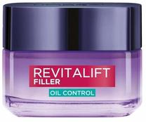 Veido kremas L’Oréal Paris Revitalift Filler Oil Control, 50 ml