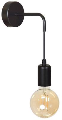 Šviestuvas sieninis Emibig Multipo K1 696/K1, E27, 1 x 10 W, nėra gaubto / juoda sp.