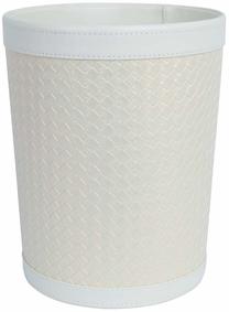 Atkritumu tvertne Home4you Wilma 88359, balta krās., 13.31 l, 27.5 cm x 22 cm