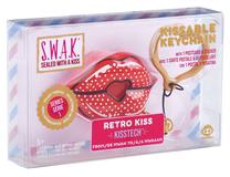 Raktų pakabukas SWAK Retro kiss 4120, raudona sp.