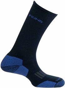 Sporta zeķes Mund Socks Cross Country, zila krās./melna krās., 34