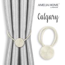 Аксессуары для штор AmeliaHome Calgary, светло-коричневый цв., 2 шт.
