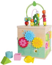 Развивающая игра Iwood Multi Play Activity Cube