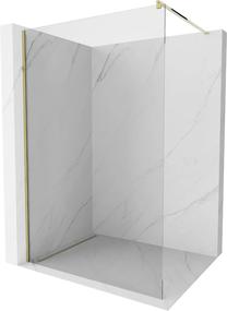 Dušas siena Mexen Kioto Walk-In, 120 cm x 200 cm, zelta krās./rūdītais