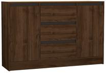 Komoda Kalune Design Onat, antracito sp./ąžuolo sp., 90 cm x 40 cm x 140 cm