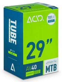 Dviračių padangų kamera ACID MTB TUBE223, guma, juoda sp., 29"