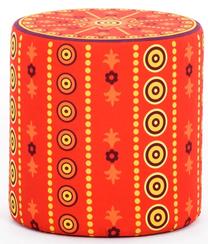 Pufas Hanah Home Pisa 825BLC2366, įvairių spalvų, 40 cm x 40 cm x 42 cm