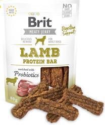 Gardums suņiem Brit Jerky Lamb Protein Bar Snack, jēra gaļa, 0.08 kg