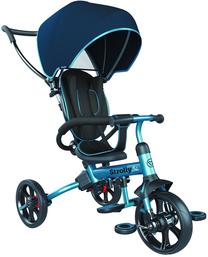 Triratukas YVolution Strolly Bike 4100101-0157, mėlyna sp.