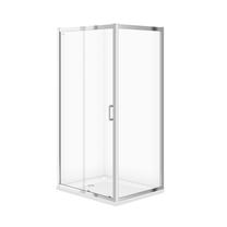 Душевая кабина Cersanit Arsena S157-011, прямоугольная, без поддона, 100 см x 80 см x 190 см/прозрачный