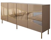 Комод Kalune Design Nice, золотой цв./бронзовый цв., 80 см x 180 см x 40 см