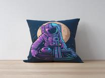 Dekoratyvinės pagalvėlės užvalkalas Mioli Decor 1137, mėlyna sp./įvairių spalvų, 43 cm x 43 cm