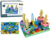 Развивающая игра Lean Toys Sea world, многоцветный