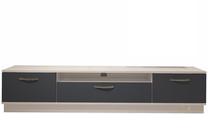 ТВ стол Kalune Design Trendstyle 180-BA, антрацитовый цв./белый цв., 180 см x 40 см x 46 см