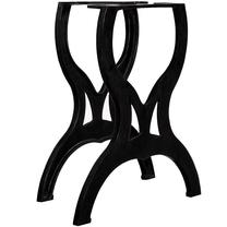Mēbeļu kāja VLX Antique X-Frame 2pcs, 71 cm, melna krās.