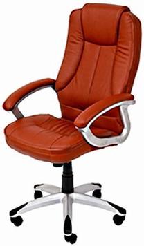Darbo kėdė AnjiSouth Furniture Karl NF-3129, 6 x 67 x 111 - 112 cm, ruda sp.