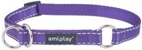 Ошейник для собак Amiplay Reflective, фиолетовый цв., 500 мм