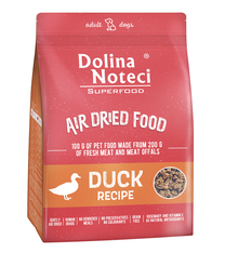 Сухой корм для собак Dolina Noteci Superfood Air Dired Duck, мясо утки, 1 кг