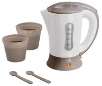 Elektrinis virdulys DomoClip DOD109A, 0.5 l, ruda sp./balta sp.