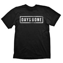 T-krekls Gaya Entertainment Days Gone, melna krās.