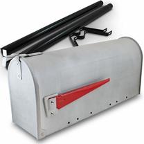 Pašto dėžutė Bituxx B2M 2412, pilka sp., 48 cm x 17 cm x 22 cm