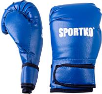 Boksa cimdi SportKO PD01, gaiši zila krās., 14 oz