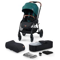 Universalus vežimėlis KinderKraft Evolution Cocoon, žalia sp.