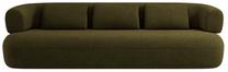 Sofa Micadoni Jenny Boucle, žalia sp., 226 x 90 cm x 73 cm